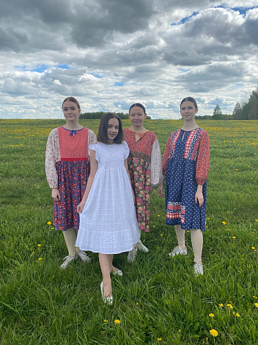 Тася Соловьева на марафоне «С чего начинается Родина»