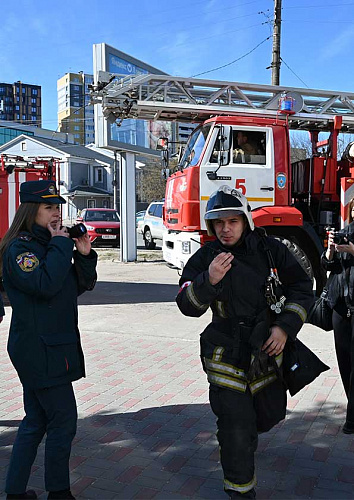 Когда искры летят: учения по пожарной безопасности