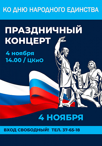 Праздничный концерт ко Дню народного единства